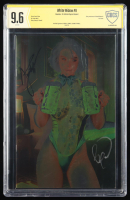 Benny Powell & Jaime Tyndall Signed LE "White Widow" #8 Absolute Comic Book (CBCS 9.6) at PristineAuction.com