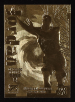 Michael Jordan 1997 Skybox Z-Force 23Kt Gold Card #NNO at PristineAuction.com
