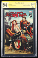 Tyler Kirkham Signed 2017 "Amazing Spider-Man" #25 Marvel Comic Book (CBCS 9.4) at PristineAuction.com