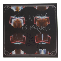 Win Butler, Regine Chassagne & Tim Kingsbury Signed "Neon Bible" Vinyl Album Cover with Inscription (ACOA) at PristineAuction.com