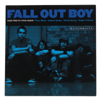 Patrick Stump & Andy Hurley Signed "Take This to Your Grave" Vinyl Album Cover (ACOA) at PristineAuction.com