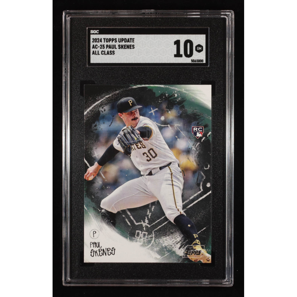 Paul Skenes 2024 Topps Update All Clas #AC25 RC (SGC 10) at PristineAuction.com