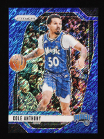 Cole Anthony 2024-25 Panini Prizm Prizms Blue Shimmer FOTL #73 #32/35 at PristineAuction.com