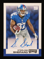 Sterling Shepard 2016 Playoff Rookie Autographs #11 RC #155/199 at PristineAuction.com