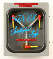 Christopher Lloyd & Michael J. Fox Signed Flux Capacitor Light (Beckett) at PristineAuction.com