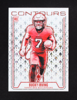Bucky Irving 2024 Panini Phoenix Contours Lazer #27 RC at PristineAuction.com