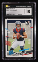 CJ Stroud 2023 Donruss RR #339 RC (CGC 10) at PristineAuction.com