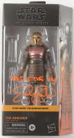 Emily Swallow Signed "STAR WARS: The Mandalorian" The Armorer Hasbro Action Figure Inscribed "This is the Way" (JSA) at PristineAuction.com