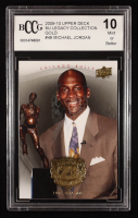 Michael Jordan 2009-10 Upper Deck Michael Jordan Legacy Collection Gold #46 (BCCG 10) at PristineAuction.com