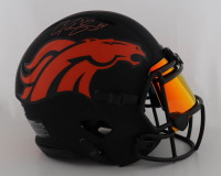 Champ Bailey Signed Broncos Full-Size Authentic Eclipse Alternate Speed Helmet With Visor (Beckett) at PristineAuction.com