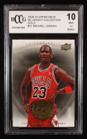 Michael Jordan 2009-10 Upper Deck Michael Jordan Legacy Collection Gold #21 (BCCG 10) at PristineAuction.com