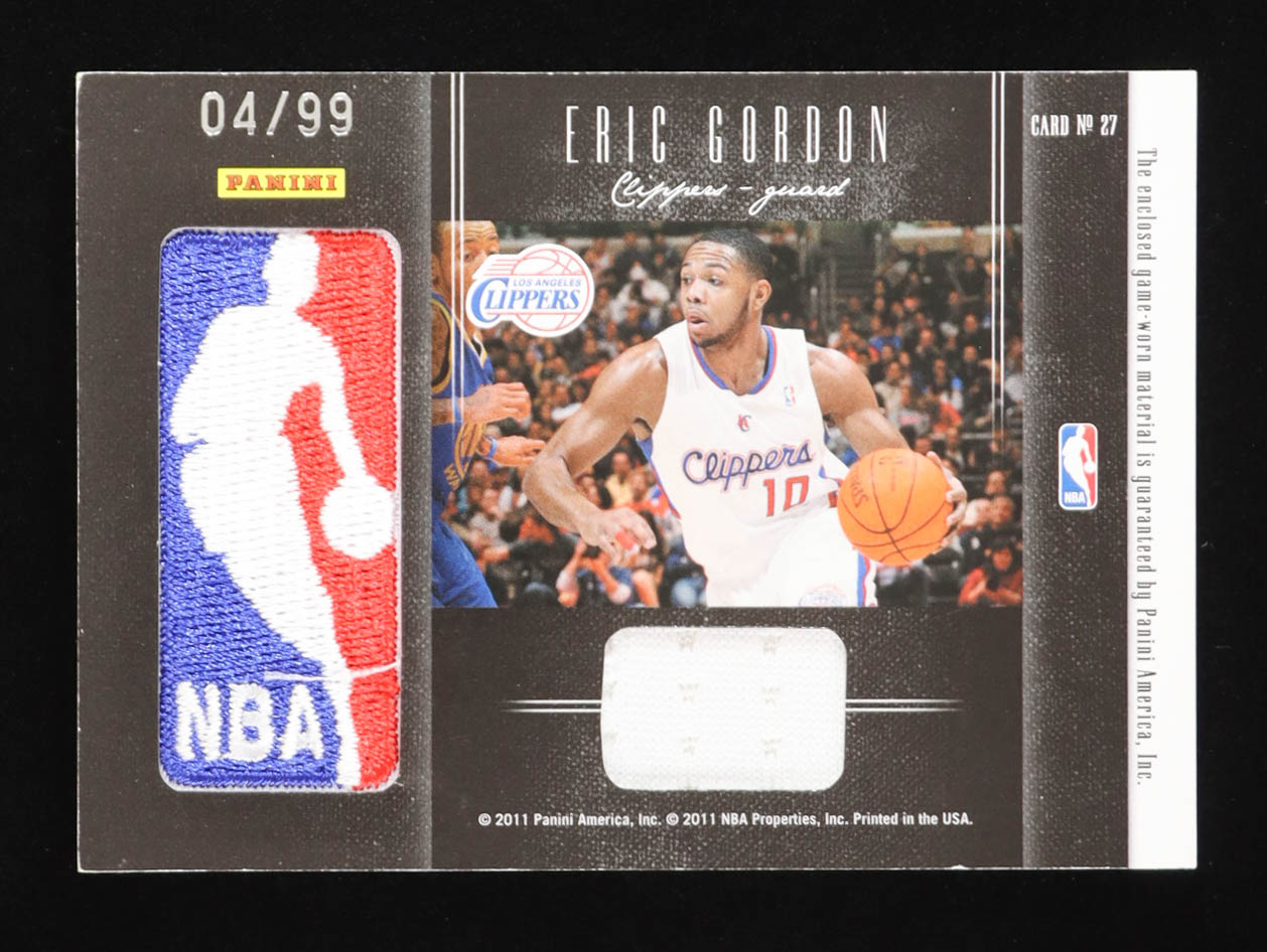 Gary Payton / Eric Gordon 2010-11 Elite Black Box Passing the Torch Materials #27 #04/99 at PristineAuction.com Gary Payton / Eric Gordon 2010-11 Elite Black Box Passing the Torch Materials #27 #04/99 at PristineAuction.com