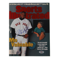 Mo Vaughn Signed 1995 "Sports Illustrated" Magazine (PSA) at PristineAuction.com