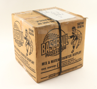 1987 Donruss Baseball Puzzle & Cards Counter Display Case With (432) Packs at PristineAuction.com