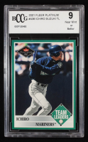 Ichiro Suzuki 2001 Fleer Platinum #436 TL (BCCG 9) at PristineAuction.com