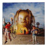 Travis Scott Signed "Astroworld" Vinyl Album Cover with Hand-Drawn Sketches (ACOA) at PristineAuction.com