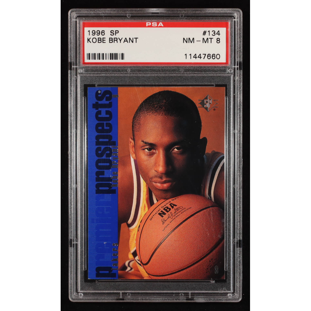 Kobe Bryant 1996 SP #134 RC (PSA 8) at PristineAuction.com