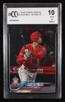 Shohei Ohtani 2018 Topps Update #US189 HL RC (BCCG 10) at PristineAuction.com