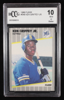 Ken Griffey Jr. 1989 Fleer #548 RC (BCCG 10) at PristineAuction.com