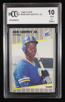 Ken Griffey Jr. 1989 Fleer #548 RC (BCCG 10) at PristineAuction.com