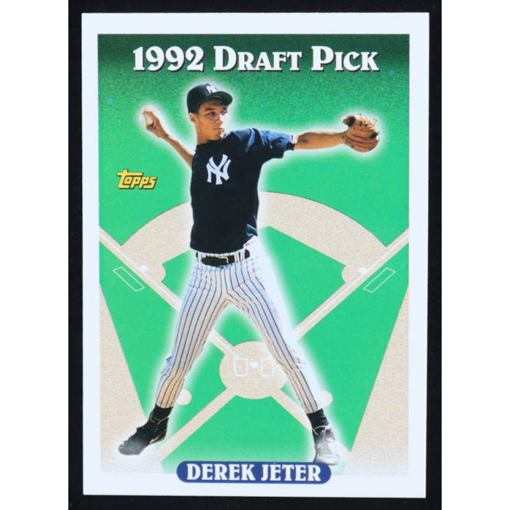 Derek Jeter 1993 Topps Draft Pick #98 RC at PristineAuction.com