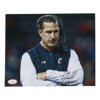 Luke Fickell Signed Cincinnati Bearcats 8x10 Photo Inscribed "Go Bearcats!" (JSA) at PristineAuction.com
