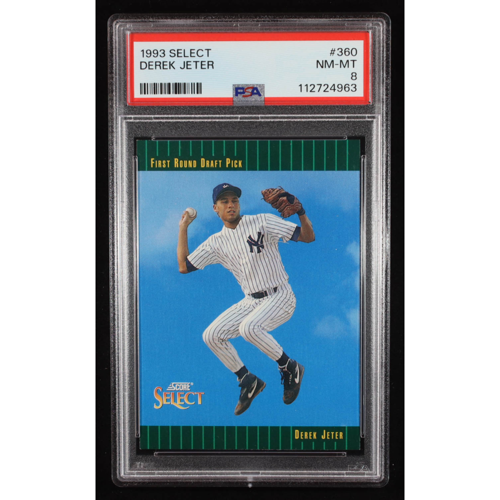 Derek Jeter 1993 Select #360 RC (PSA 8) at PristineAuction.com