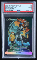 Ken Griffey Jr. 2024 Panini Three and Two Downtown #2 (PSA 9) at PristineAuction.com