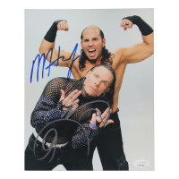Matt Hardy & Jeff Hardy Signed WWE 8x10 Photo (JSA) at PristineAuction.com