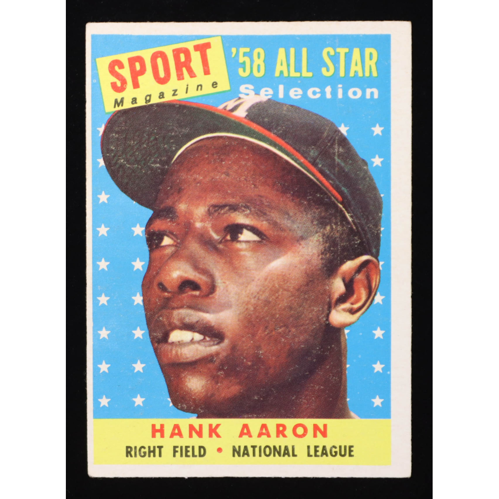 Hank Aaron 1958 Topps #488 AS at PristineAuction.com