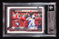 Elly De La Cruz Signed 2025 Topps #99 Cincinnati Reds (BGS) at PristineAuction.com