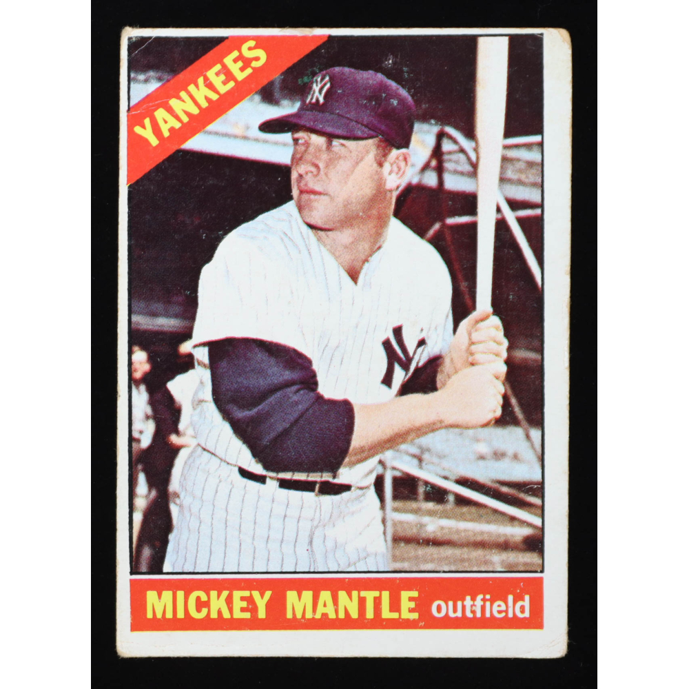 Mickey Mantle 1966 Topps #50 DP at PristineAuction.com