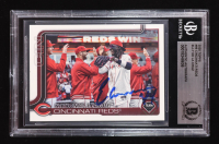 Elly De La Cruz Signed 2025 Topps #99 Cincinnati Reds (BGS) at PristineAuction.com