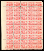 U.S. Postage 2¢ "Decatur / MacDonough" U.S. Navy War of 1812 Commemorative Stamp - Issued January 15th 1937 - Full Original Uncut Sheet Of (50) Stamps at PristineAuction.com