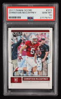Christian McCaffrey 2017 Score #373 RC (PSA 10) at PristineAuction.com