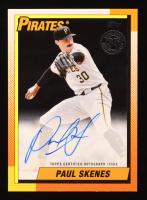 Paul Skenes 2025 Topps '90 Topps Autographs Black #90APS #9/10 at PristineAuction.com