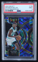 Brandon Miller 2023-24 Select Prizms Blue Cracked Ice #130 RC (PSA 9) at PristineAuction.com