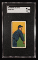 Jim Scott 1910 Piedmont Cigarettes T206 #433 (SGC 1) at PristineAuction.com