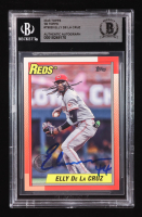 Elly De La Cruz Signed 2025 Topps '90 Topps #T9020 (BGS) at PristineAuction.com