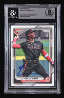 Elly De La Cruz Signed 2024 Bowman #22 RC (BGS) at PristineAuction.com