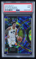 Keyonte George 2023-24 Select Prizms Blue Cracked Ice #109 RC (PSA 9) at PristineAuction.com