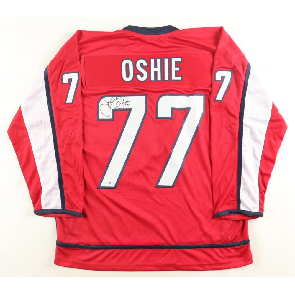 T. J. Oshie Signed Jersey (JSA) at PristineAuction.com