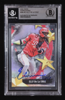 Elly De La Cruz Signed 2025 Topps Stars of MLB #SMLB13 (BGS) at PristineAuction.com