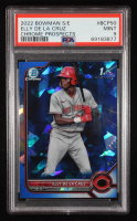 Elly De La Cruz 2022 Bowman Chrome Sapphire Prospects #BCP50 RC (PSA 9) at PristineAuction.com