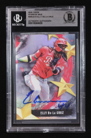Elly De La Cruz Signed 2025 Topps Stars of MLB #SMLB13 (BGS) at PristineAuction.com