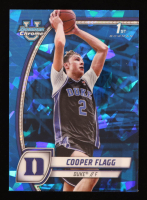 Cooper Flagg 2024-25 Bowman Chrome Sapphire University #16 RC at PristineAuction.com