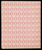 U.S. Postage 3¢ "Susan B. Anthony Suffrage for Women" Stamp - Issued August 26th 1936 - Full Original Uncut Sheet of (100) Stamps at PristineAuction.com