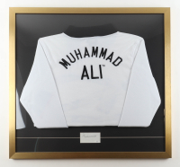 Muhammad Ali Signed Custom Framed Cut Display with Robe (JSA) at PristineAuction.com