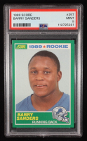 Barry Sanders 1989 Score #257 RC (PSA 9) at PristineAuction.com