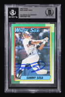 Sammy Sosa Signed 1990 Topps #692 RC (BGS) at PristineAuction.com